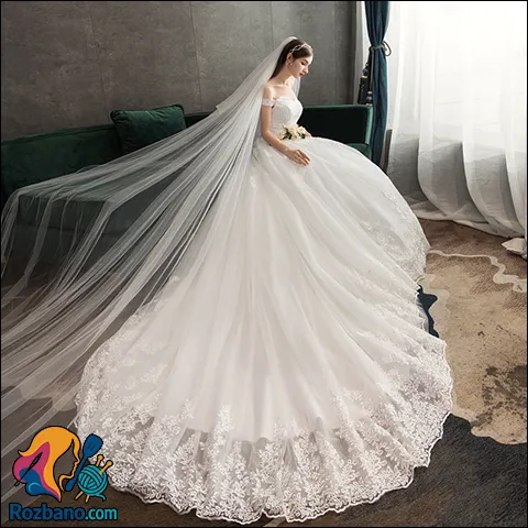 مدل لباس عروس شیک و خاص برای عروسی رویایی