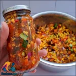 آموزش طرز تهیه ترشی بندری با ادویه مخصوص