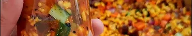 آموزش طرز تهیه ترشی بندری با ادویه مخصوص