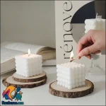 ساخت شمع مشکی فانتزی و کسب درآمد خانگی راحت