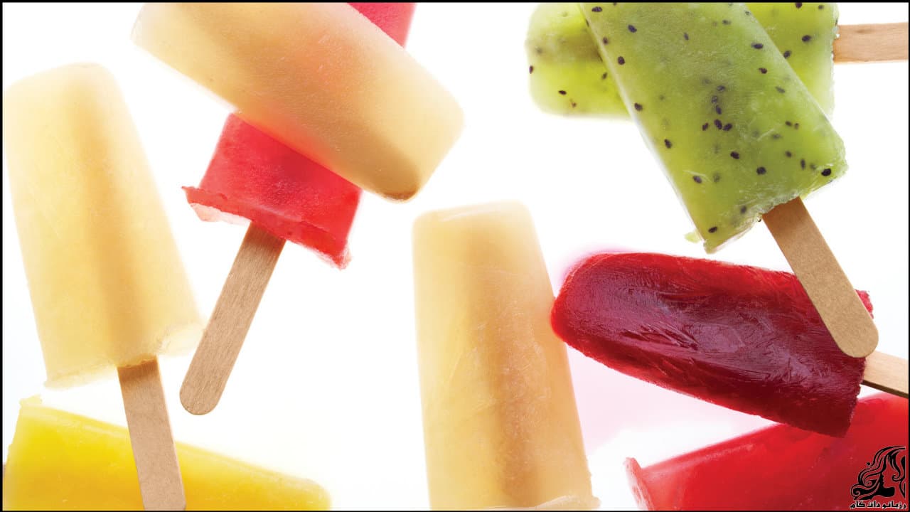 آموزش ساخت یخمک میوه ای خوشمزه با طعم های طبیعی تابستانی