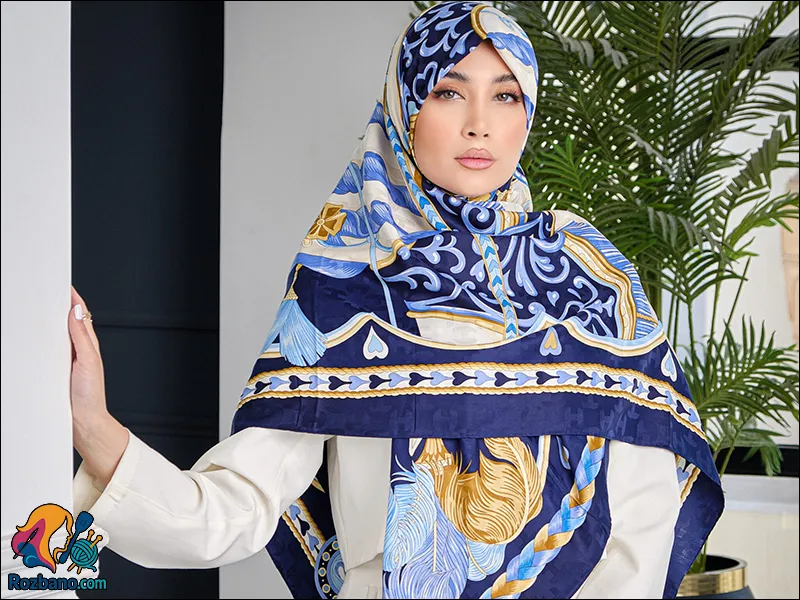 شیک ترین مدل روسری برند هرمس برای استایل دخترانه