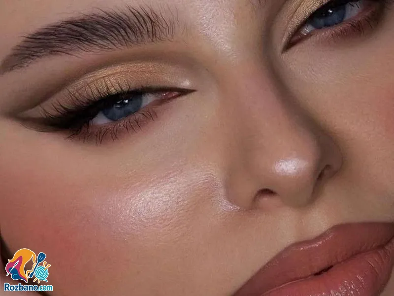 مدل آرایش ملایم مخصوص مجالس دوستانه