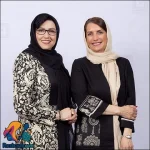 عکس بازیگران ایرانی در مراسم هنری جدید