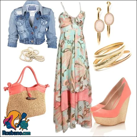 مدل لباس و نمونه های جدید ست لباس تابستانی زنانه - set summer clothes sh