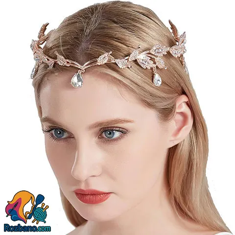 مدل تاج عروس جدید و شیک برای استایل خاص عروسی