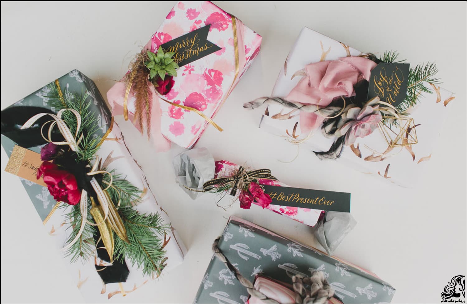 آموزش بسته بندی هدایا با روش های خلاقانه و ترند سال