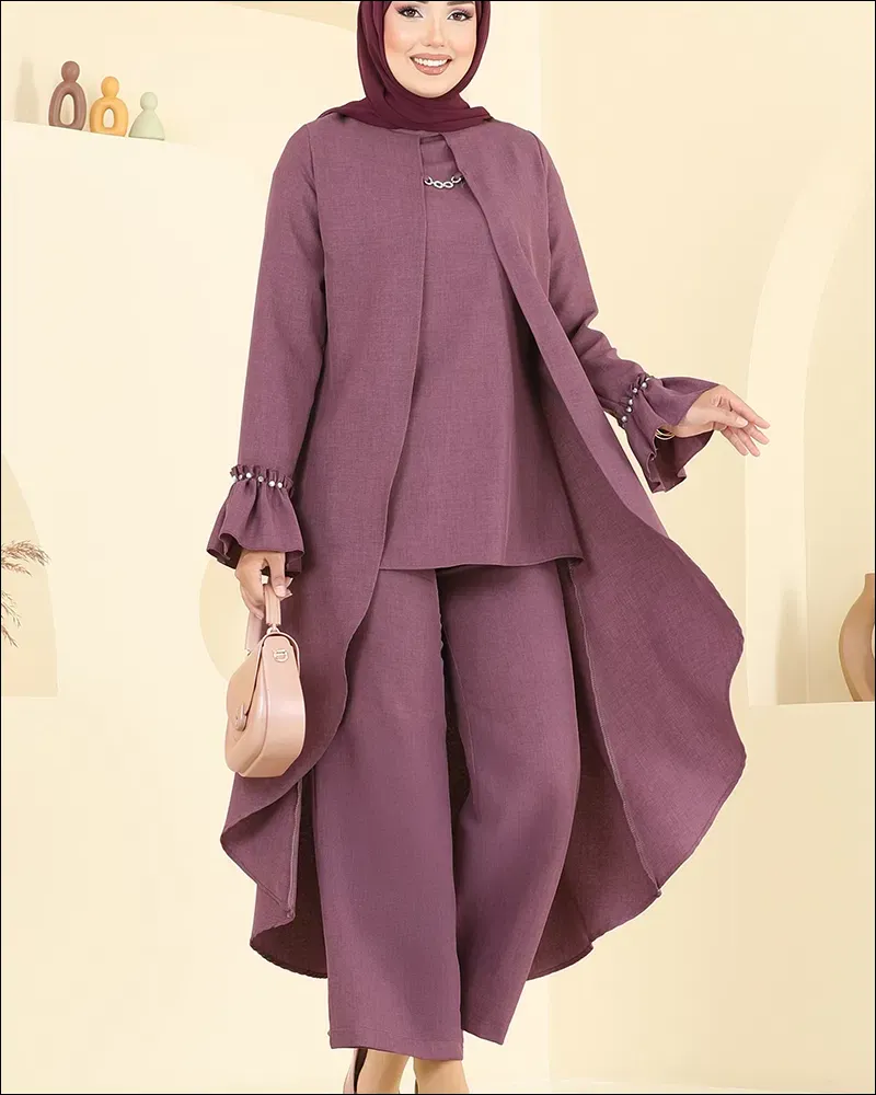 مانتو ترک مجلسی با دوخت حرفه ای