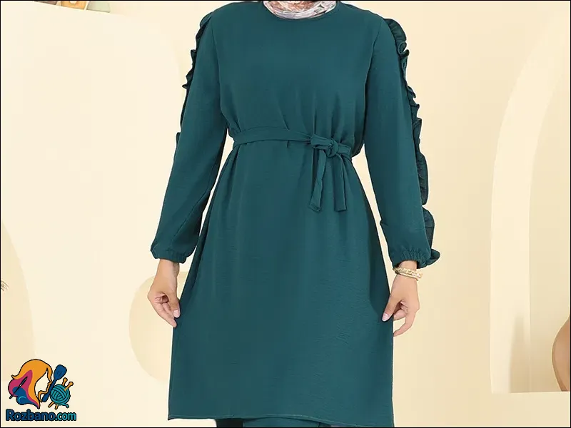 مانتو ترک مجلسی با دوخت حرفه ای