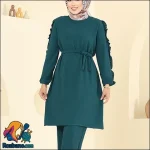 جدیدترین مدل مانتو ترک مجلسی با طراحی مدرن