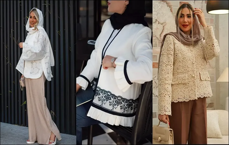 انواع مدل مانتو جدید - مدل مانتو کتی گیپور