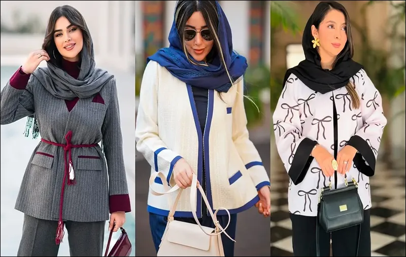 انواع مدل مانتو جدید - مدل مانتو کتی و شلوار خاص