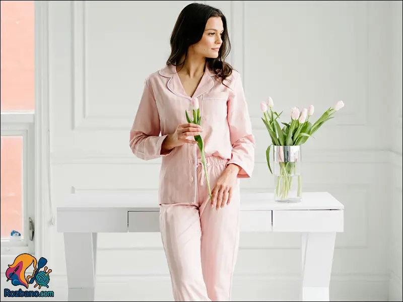 مدل لباس خواب زنانه جدید - بلوز و شلوار خواب (Pajama Set)