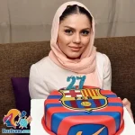 جشن تولد ۲۷ سالگی آزاده زارعی - a zarei celebrates 27th birthday sh