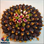 سینی خرما مجلسی با بهترین ایده های تزئین