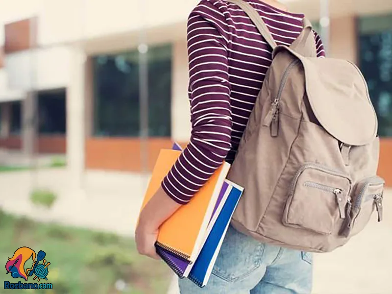 کیف دانشجویی دخترانه جدید و کاربردی برای دانشگاه