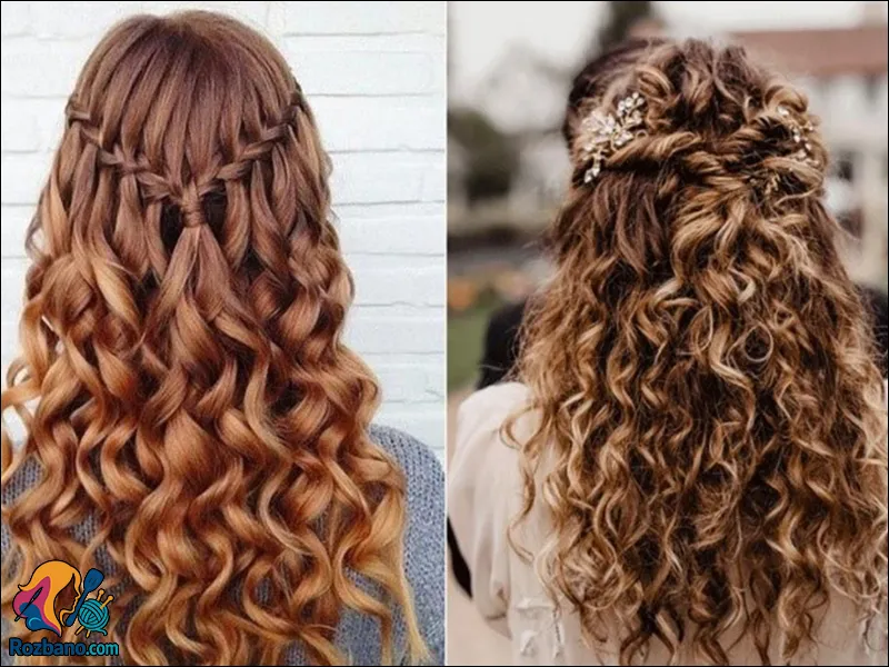 مدل بافت مو جدید - بافت موی فر بلند