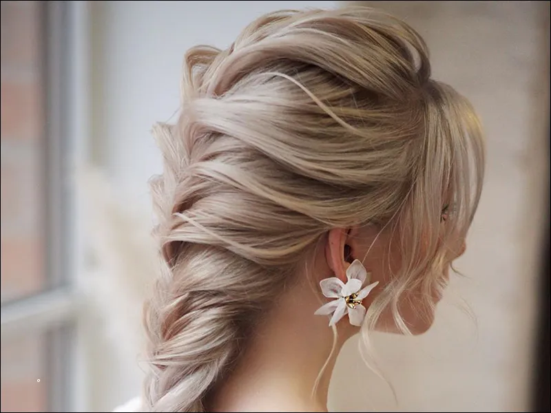 مدل بافت مو جدید - مدل بافت موی تیغ ماهی