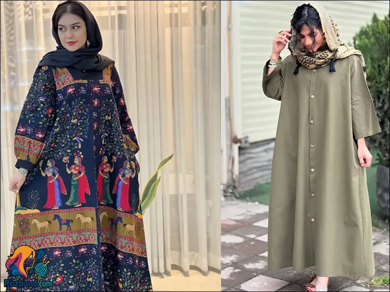 مدل مانتو بهاری شیک و ترند - مدل مانتو بهاری بلند