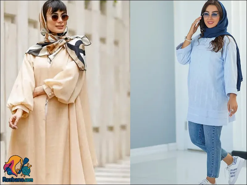 مدل مانتو بهاری شیک و ترند - مدل مانتو بهاری پاستلی