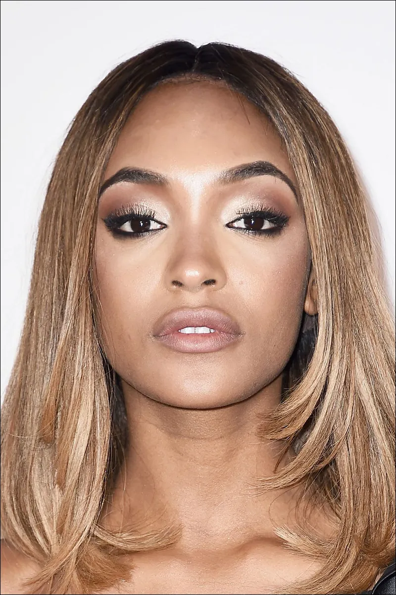 مدل آرایش بازیگران در جشنواره کن - آرایش جوردن دان Jourdan Dunn