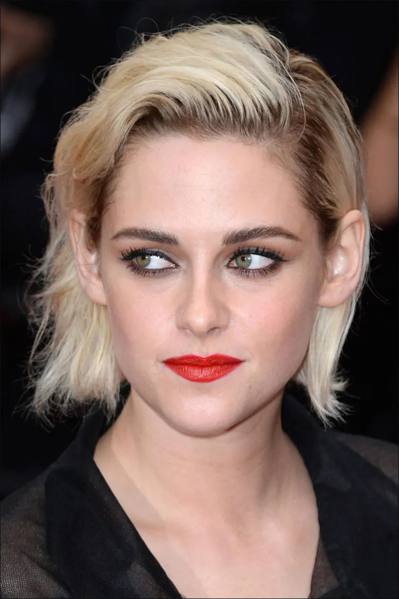 مدل آرایش بازیگران در جشنواره کن - آرایش کریستین استوارت Kristen Stewart