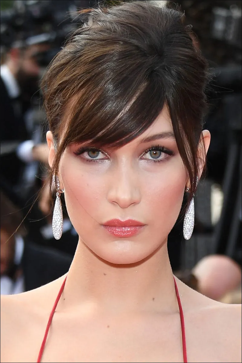 مدل آرایش بازیگران در جشنواره کن - آرایش بلا حدید Bella Hadid