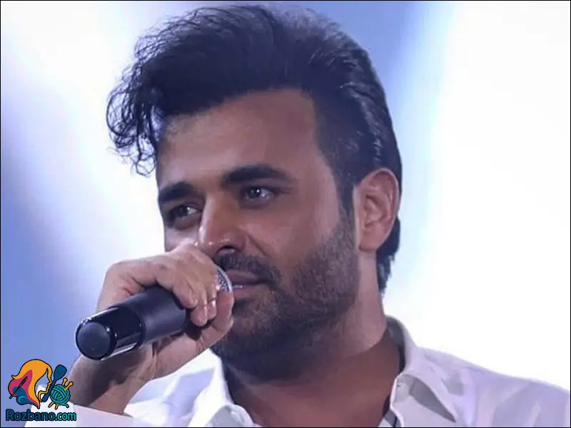 میثم ابراهیمی روی صحنه کنسرت تصویر