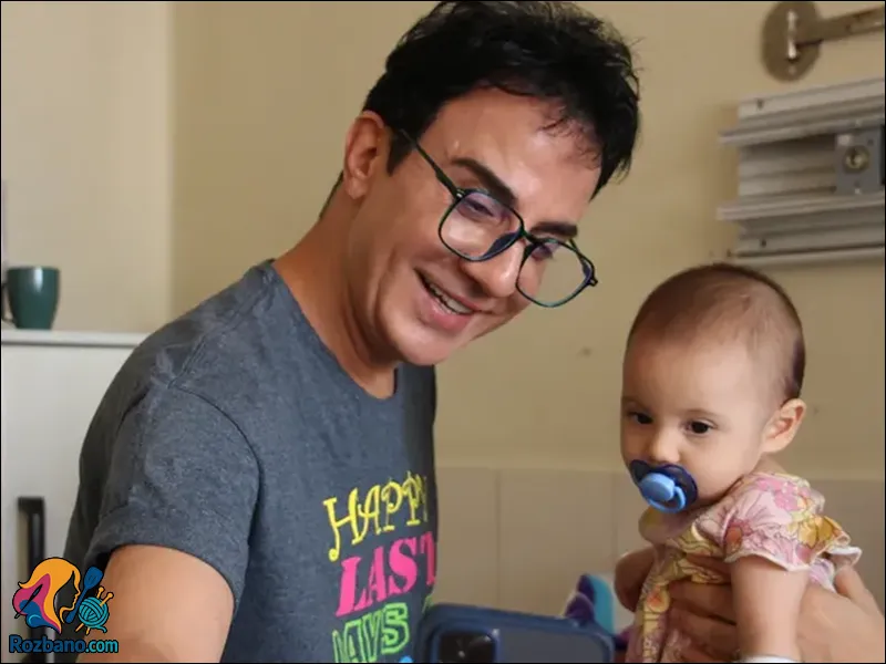 عکس های جدید داریوش فرضیایی در برنامه کودک