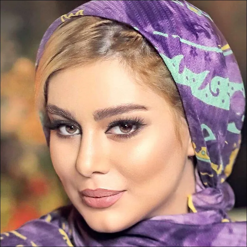 مدل شال و روسری بازیگران به سبک جدید - مدل شال و روسری سحر قریشی