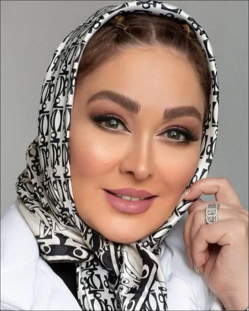 مدل شال و روسری بازیگران به سبک جدید - مدل شال و روسری الهام حمیدی