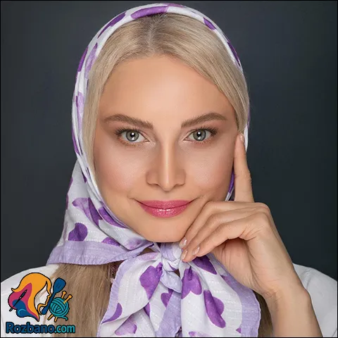 مدل شال و روسری بازیگران به سبک جدید - مدل شال و روسری مریم کاویانی