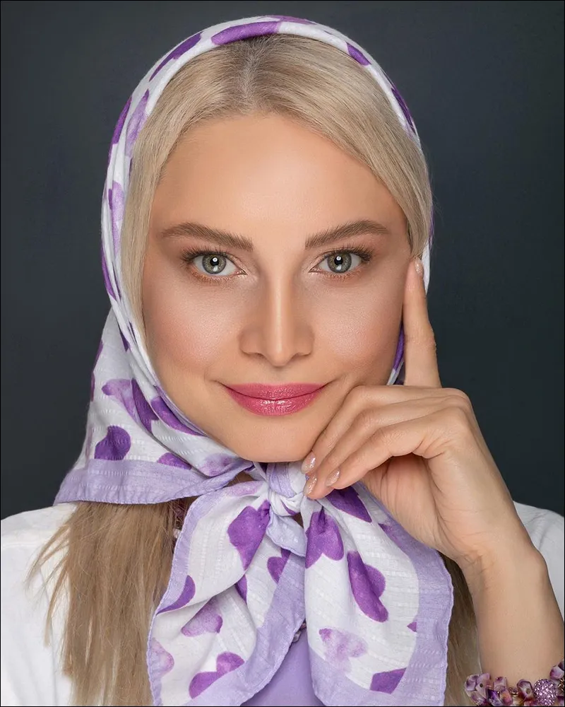 مدل شال و روسری بازیگران به سبک جدید - مدل شال و روسری مریم کاویانی
