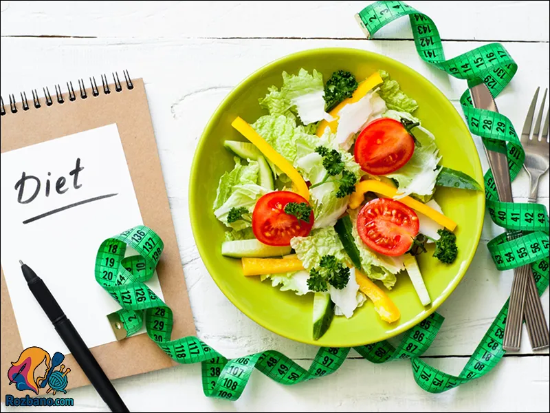 برنامه رژیم غذایی برای کاهش وزن و چربی سوزی