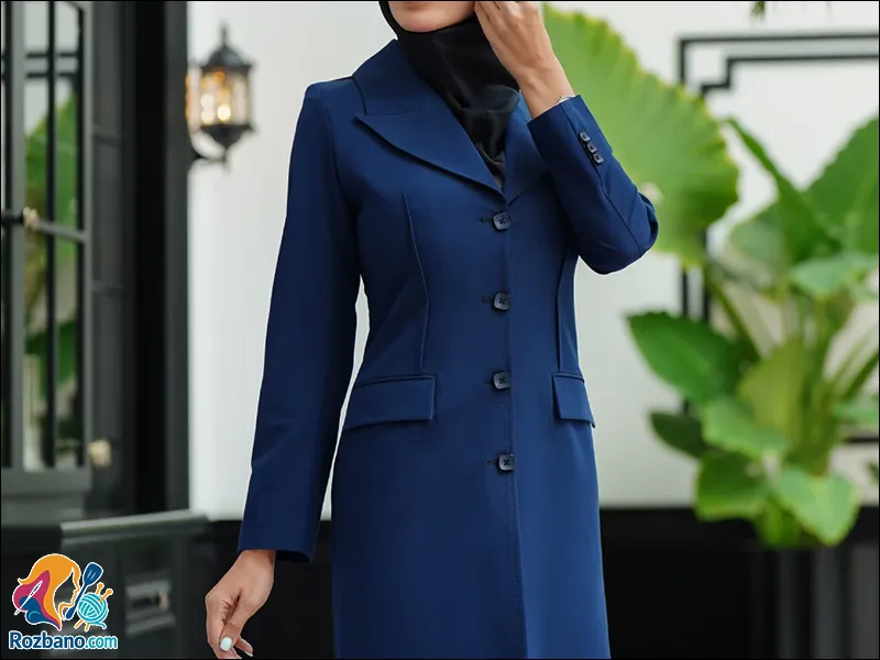 راهنمای رسم الگو ساسونهای بالاتنه مانتو به روش ساده