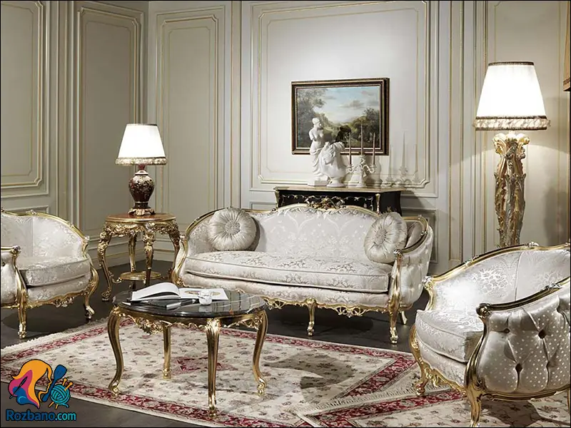 مدل های زیبا از مبلمان کلاسیک راحتی مدرن