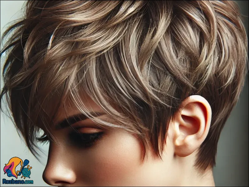 مدل مو جدید دخترانه و زنانه - مدل موی کوتاه پیکسلی Pixie Cut