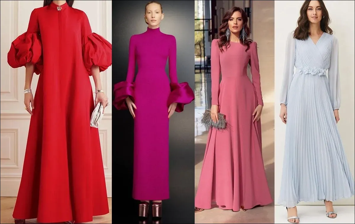 معرفی 8 مدل لباس شب زنانه - پیراهن‌ های مجلسی ماکسی