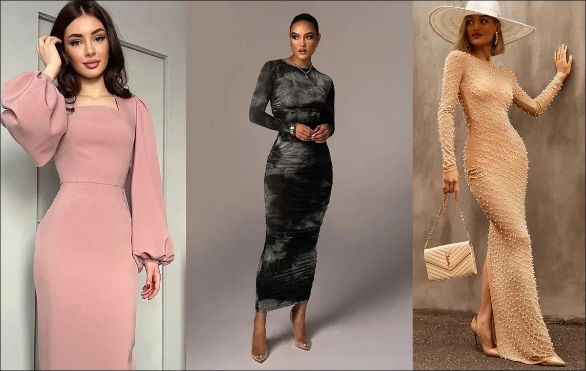 معرفی 8 مدل لباس شب زنانه - پیراهن‌های مجلسی بادی کن Bodycon