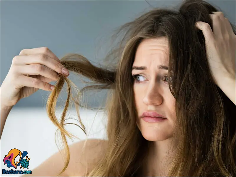 سلامت مو - علائم موهای آسیب دیده