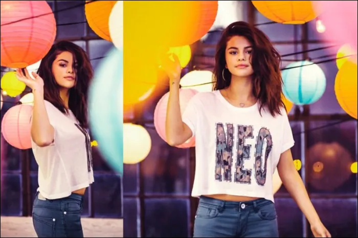 مدل لباس اسپرت سلنا گومز برند آدیداس در نئو کالکشن