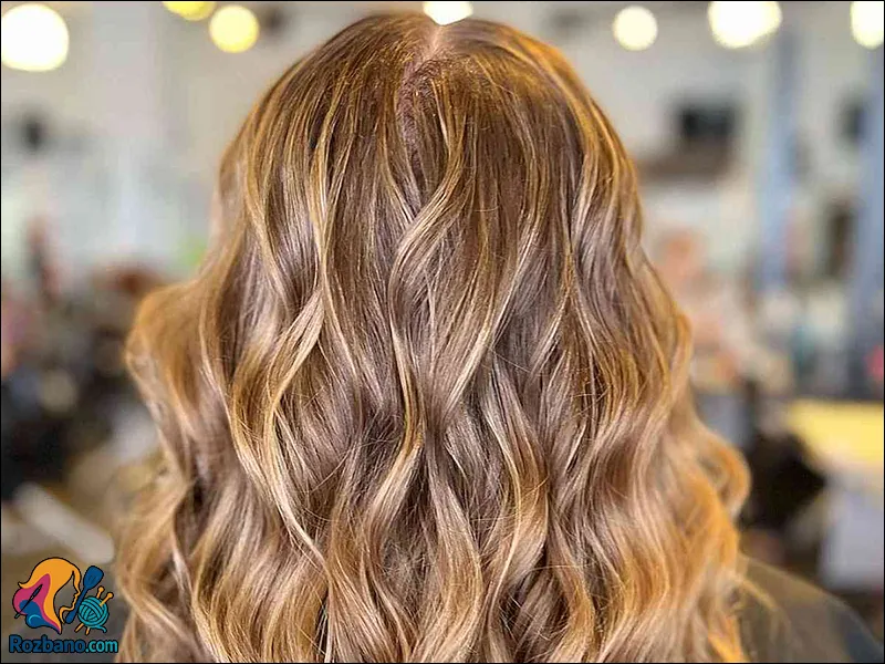 آموزش ترکیب رنگ مو - ترکیب رنگ عسلی گرم