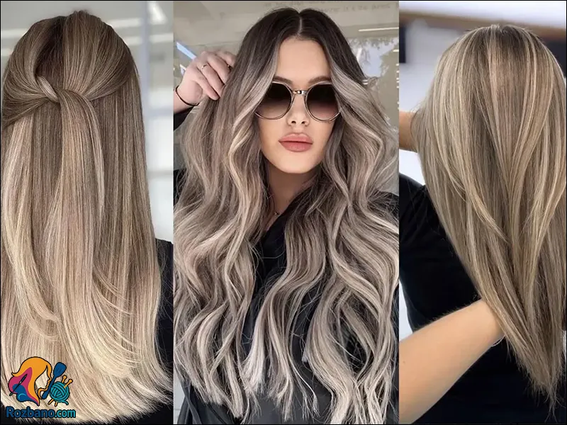 آموزش ترکیب رنگ مو مرحله به مرحله