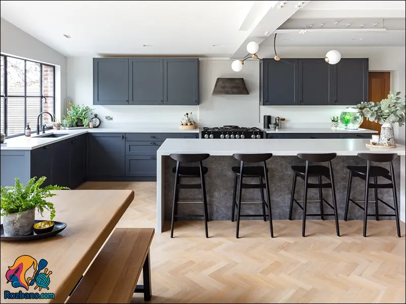 نکات مهم طراحی و چیدمان آشپزخانه بدون اشتباه - نبود فضای کافی برای حرکت