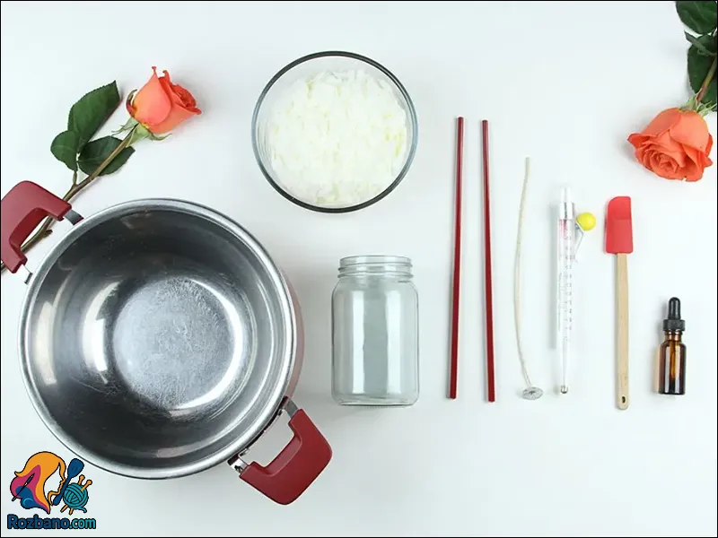 آموزش شمع سازی و ساخت شمع معطر خانگی در خانه