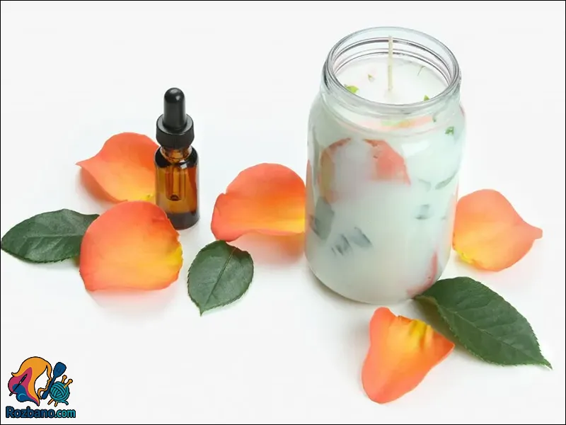 آموزش ساخت شمع معطر خانگی ساده و مرحله به مرحله