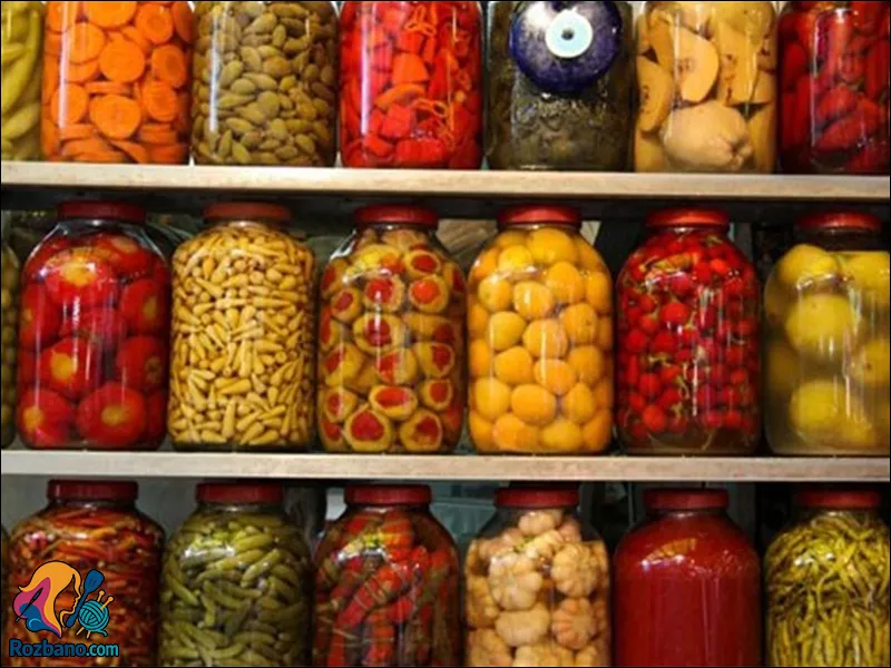 دکوراسیون سنتی ایرانی در خانه های مدرن - اتاق نگهداری ترشی ها و خشکبار