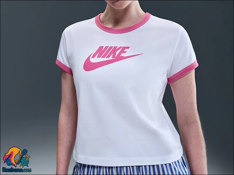 مدل تیشرت زنانه برند نایک شیک و خاص