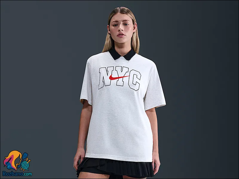 مدل تیشرت زنانه برند نایک شیک و خاص