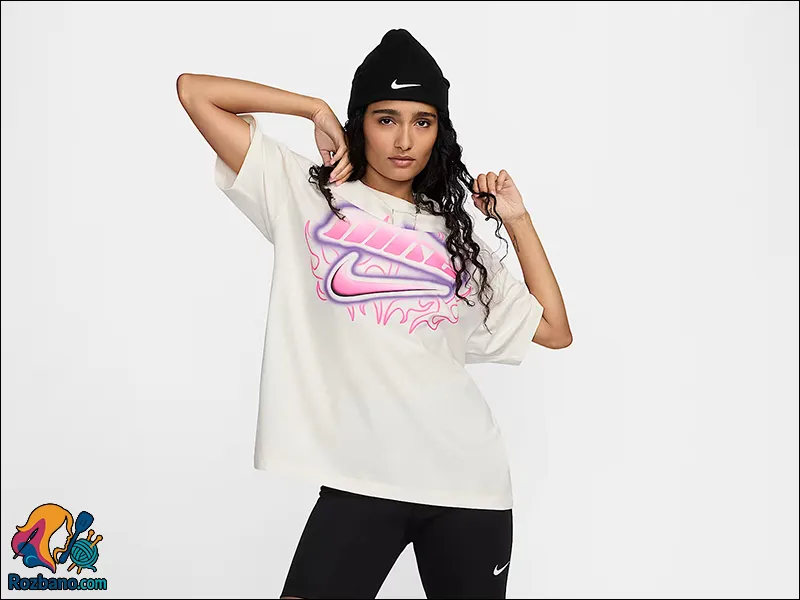 تیشرت زنانه اورجینال و ورزشی نایک